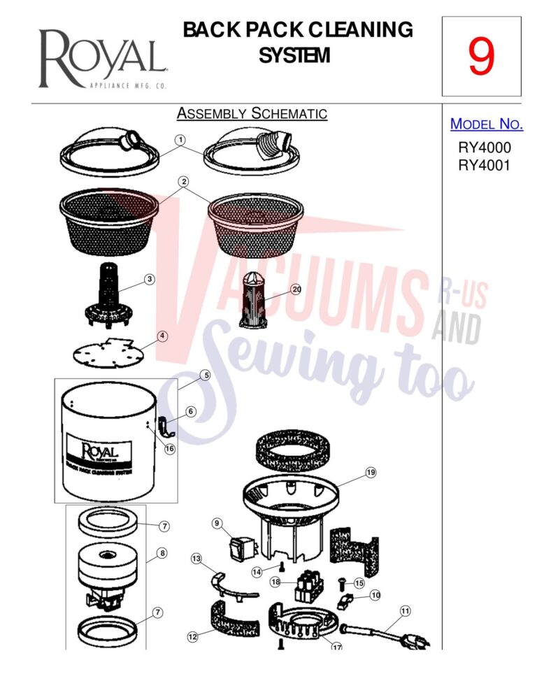 Royal RY4000 schematic page 1 preview