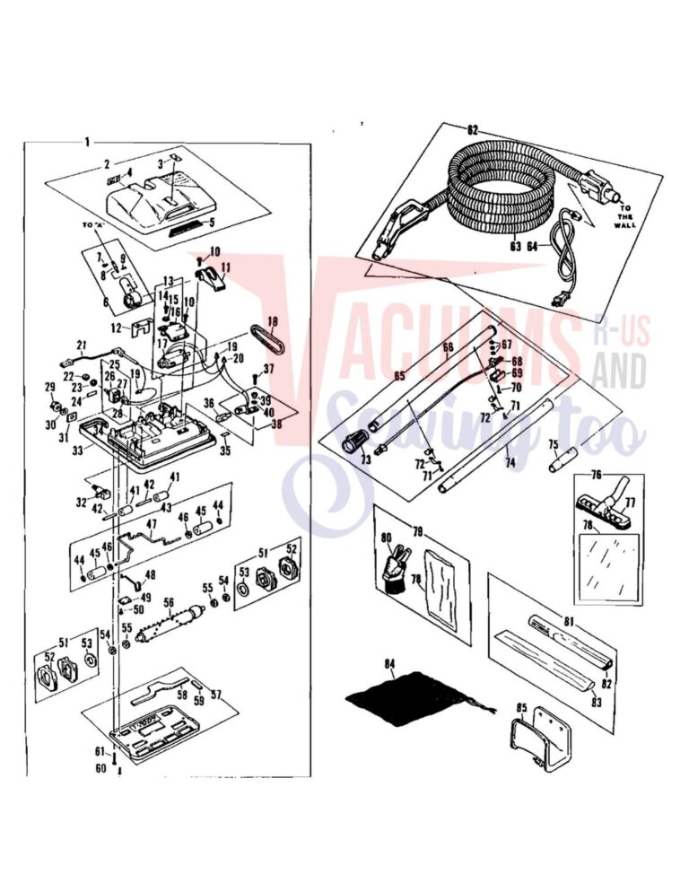 Filter Queen v3000 schematic page 2 preview