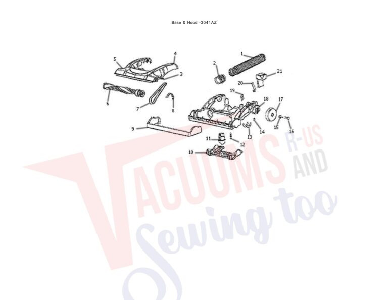 Eureka 3041az schematic page 3 preview