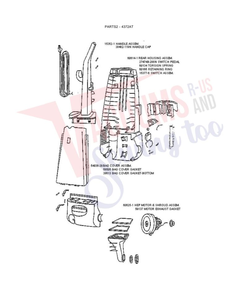Eureka 4372AT schematic page 1 preview