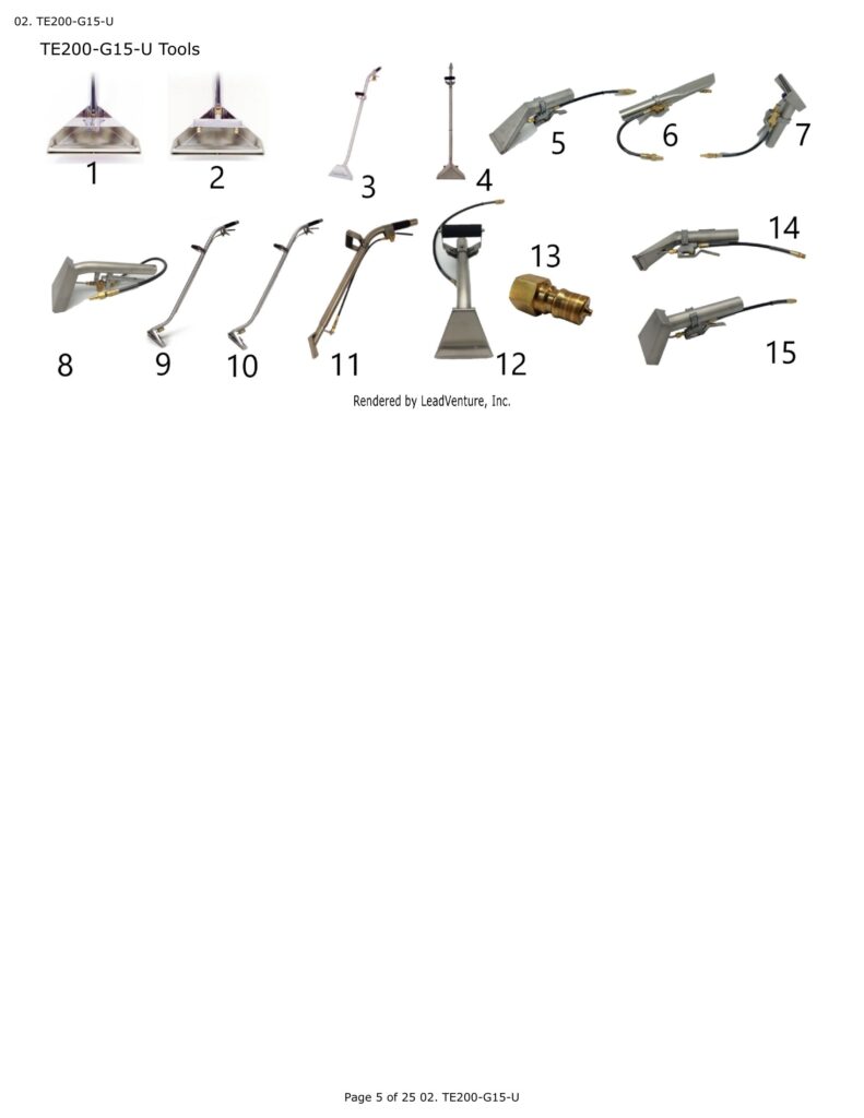 Tornado TE200-G15-u exploded schematic diagram (page 3)