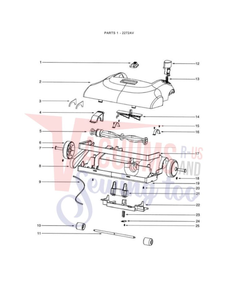 Eureka 2272AV schematic page 3 preview