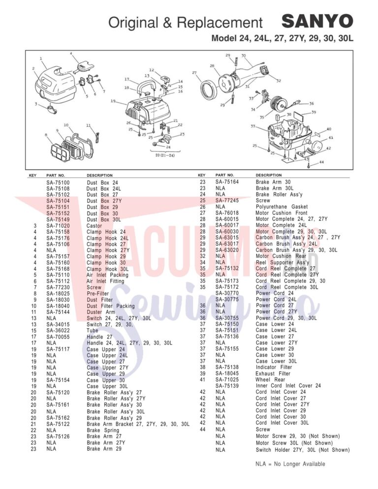 Sanyo 24 schematic page 1 preview