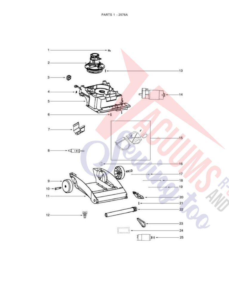 Eureka 2576A schematic page 2 preview