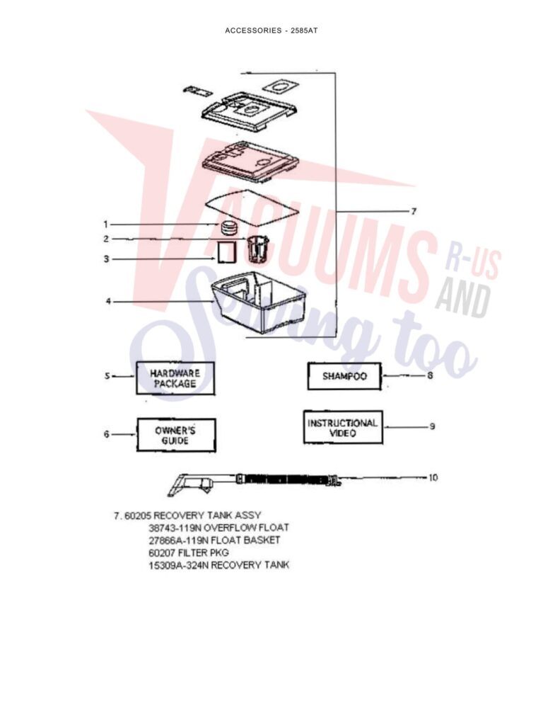 Eureka 2585AT schematic page 4 preview