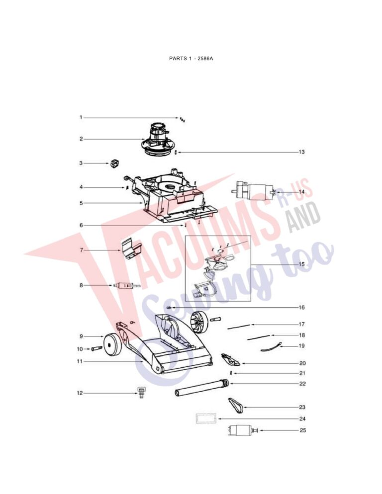 Eureka 2586A schematic page 2 preview