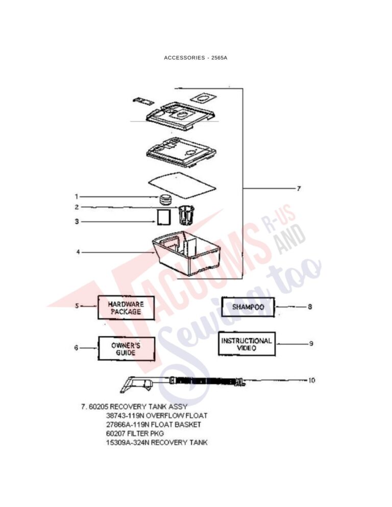 Eureka 2565A schematic page 3 preview