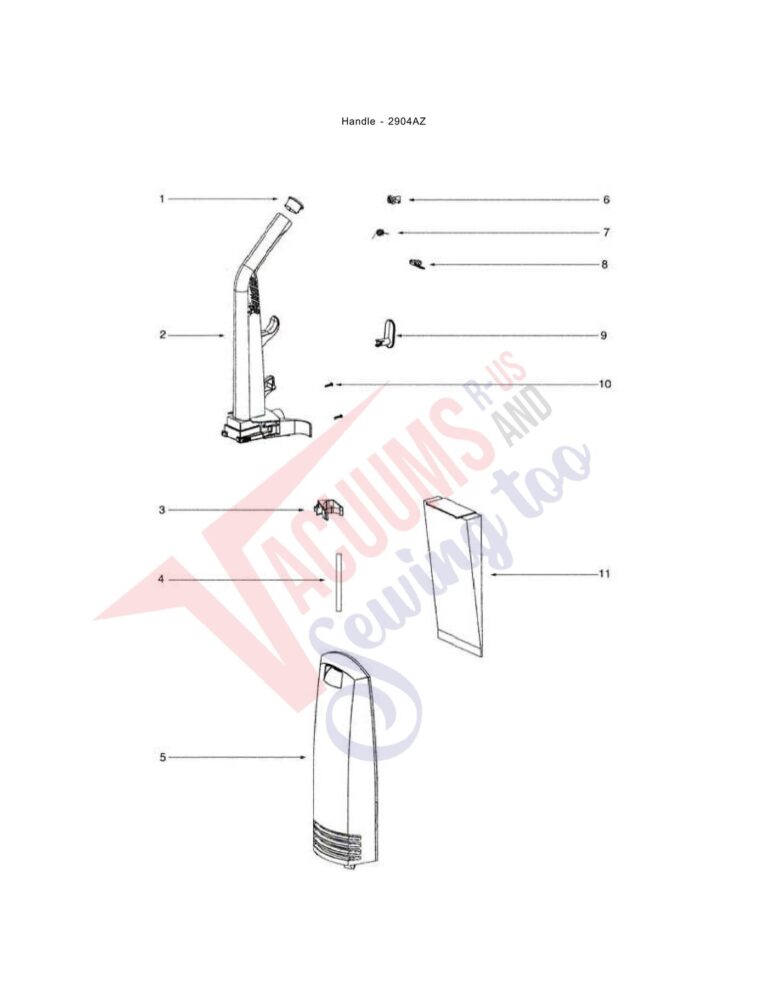 Eureka 2904AZ schematic page 1 preview