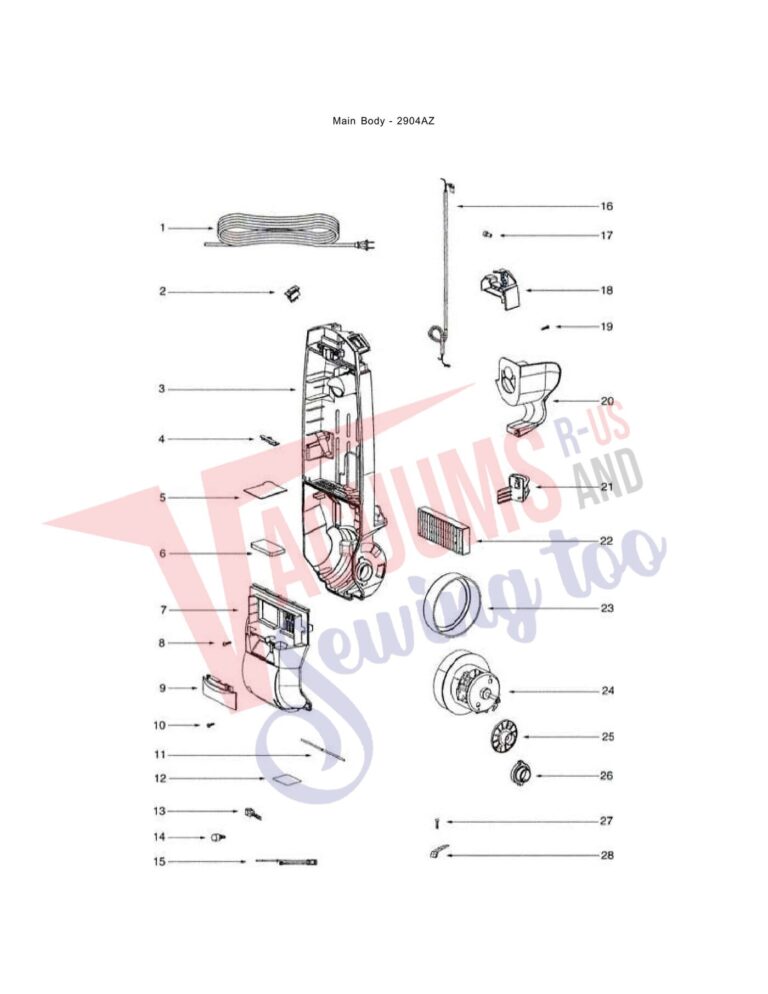 Eureka 2904AZ schematic page 2 preview
