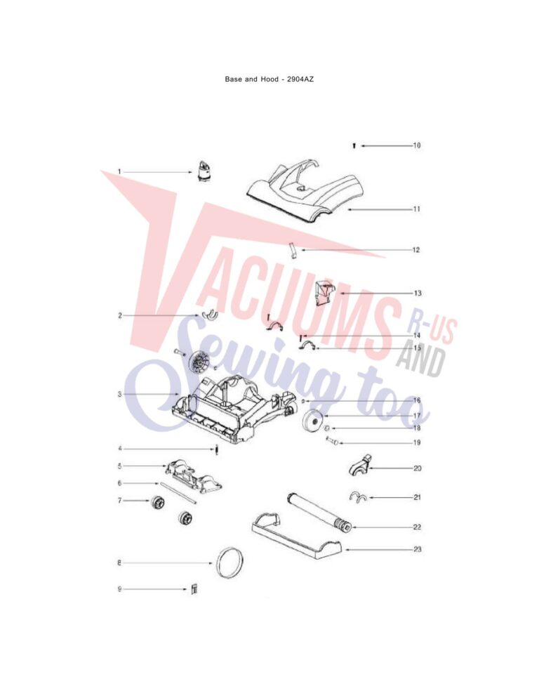 Eureka 2904AZ schematic page 3 preview