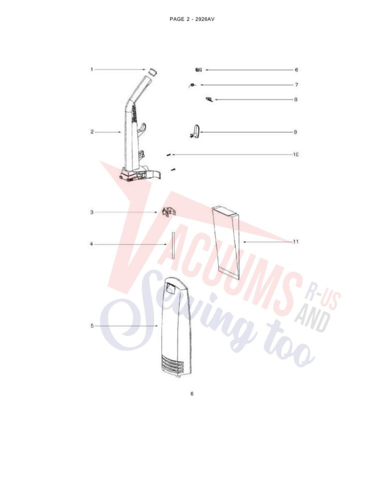 Eureka 2926AV schematic page 1 preview