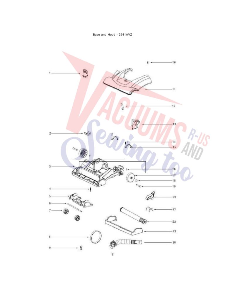 Eureka 2941AVZ schematic page 3 preview