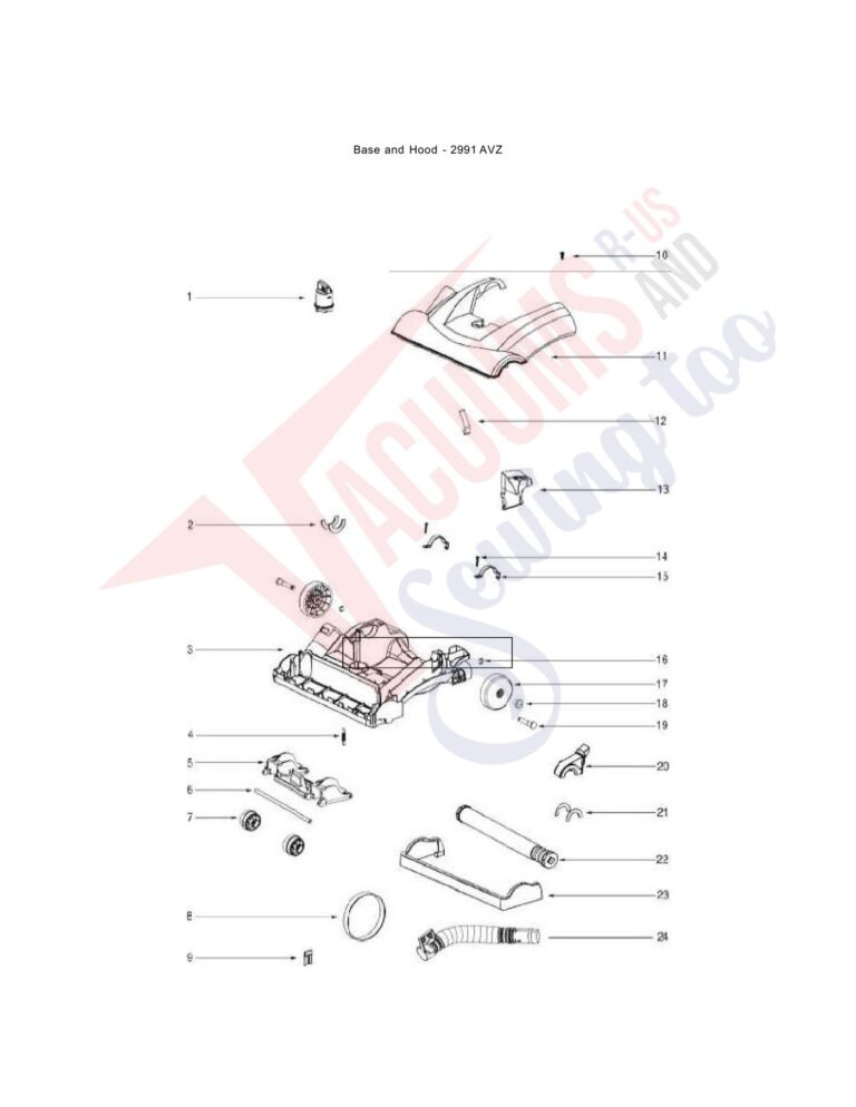 Eureka 2991AVZ schematic page 3 preview