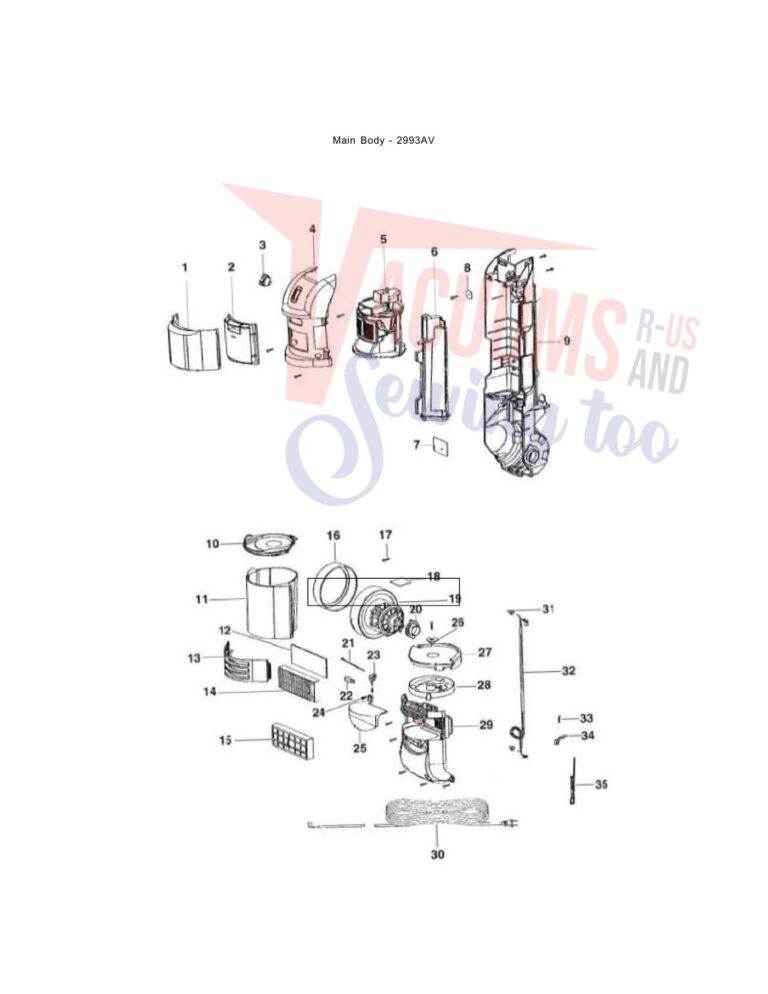 Eureka 2993AV schematic page 2 preview