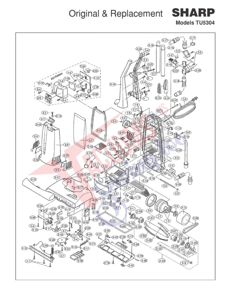 Sharp tu5304 schematic page 1 preview