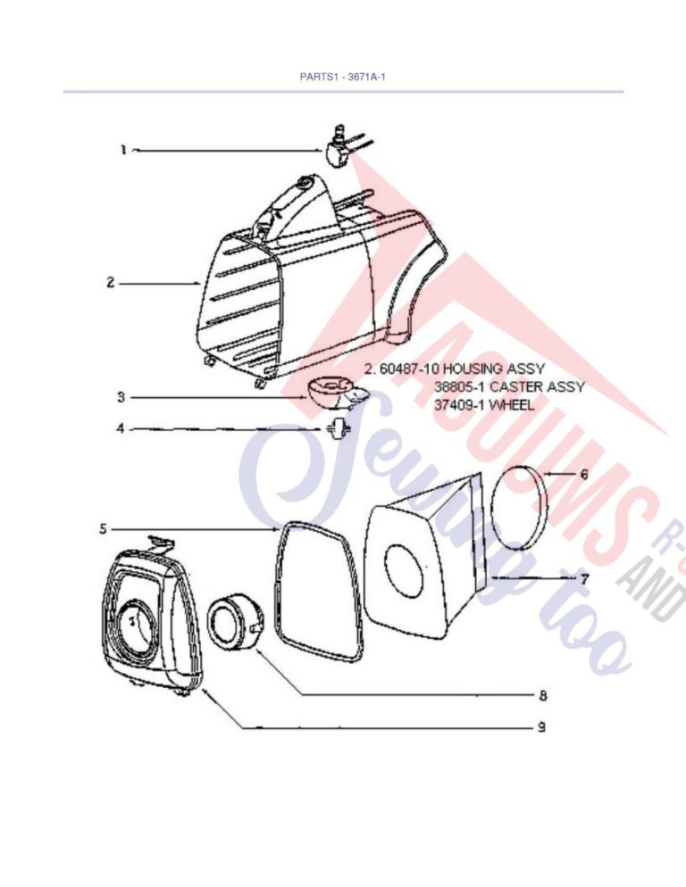 Eureka 3671A-1 schematic page 1 preview
