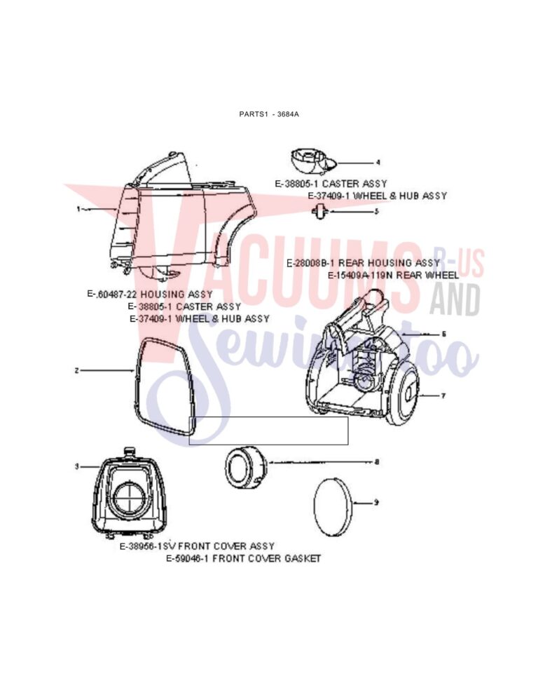 Eureka 3684A schematic page 1 preview