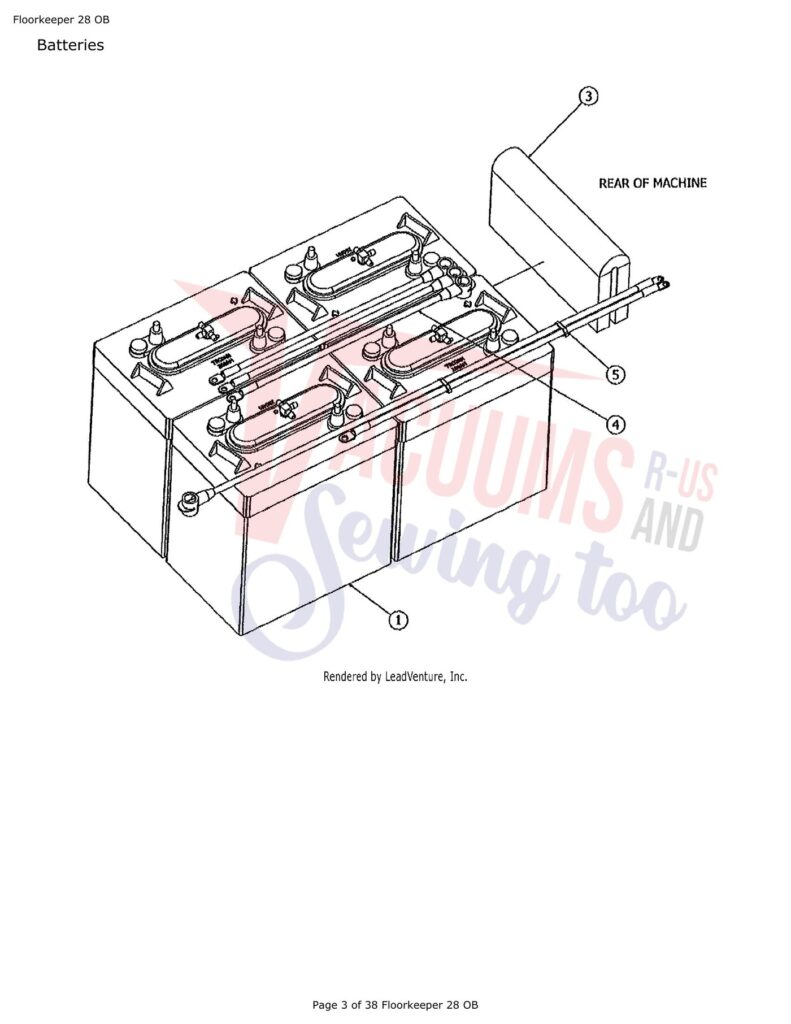 Tornado floorkeper 28 exploded schematic diagram (page 1)