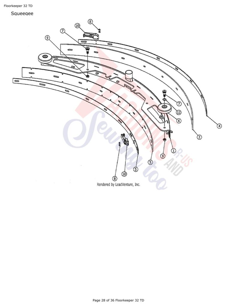 Tornado 32 td exploded schematic diagram (page 3)