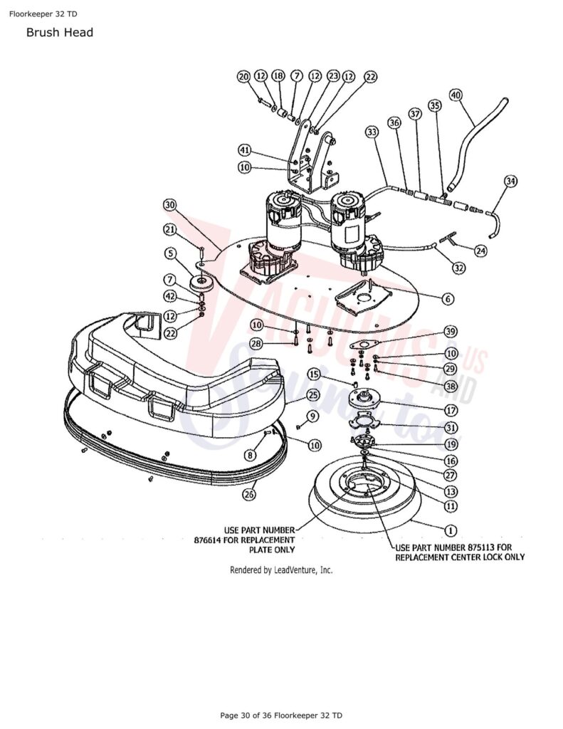Tornado 32 td exploded schematic diagram (page 4)