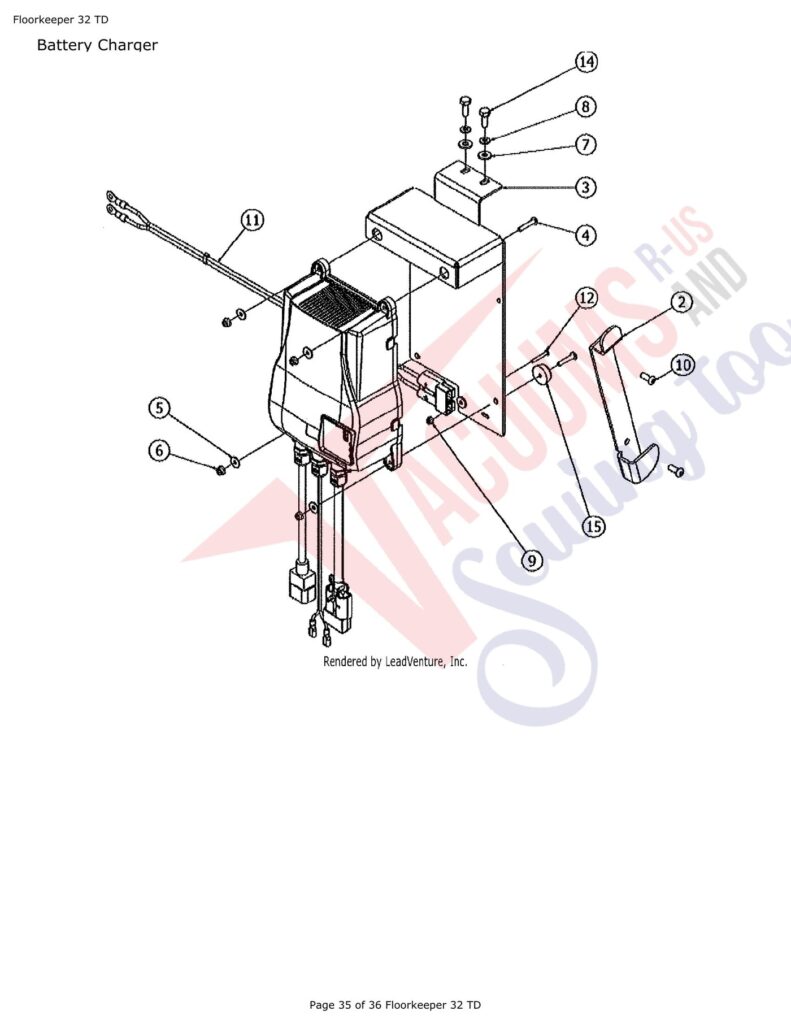 Tornado 32 td exploded schematic diagram (page 6)