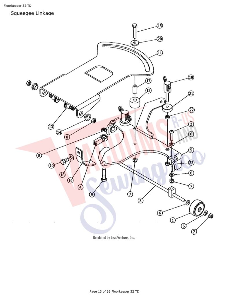 Tornado 32 td exploded schematic diagram (page 10)