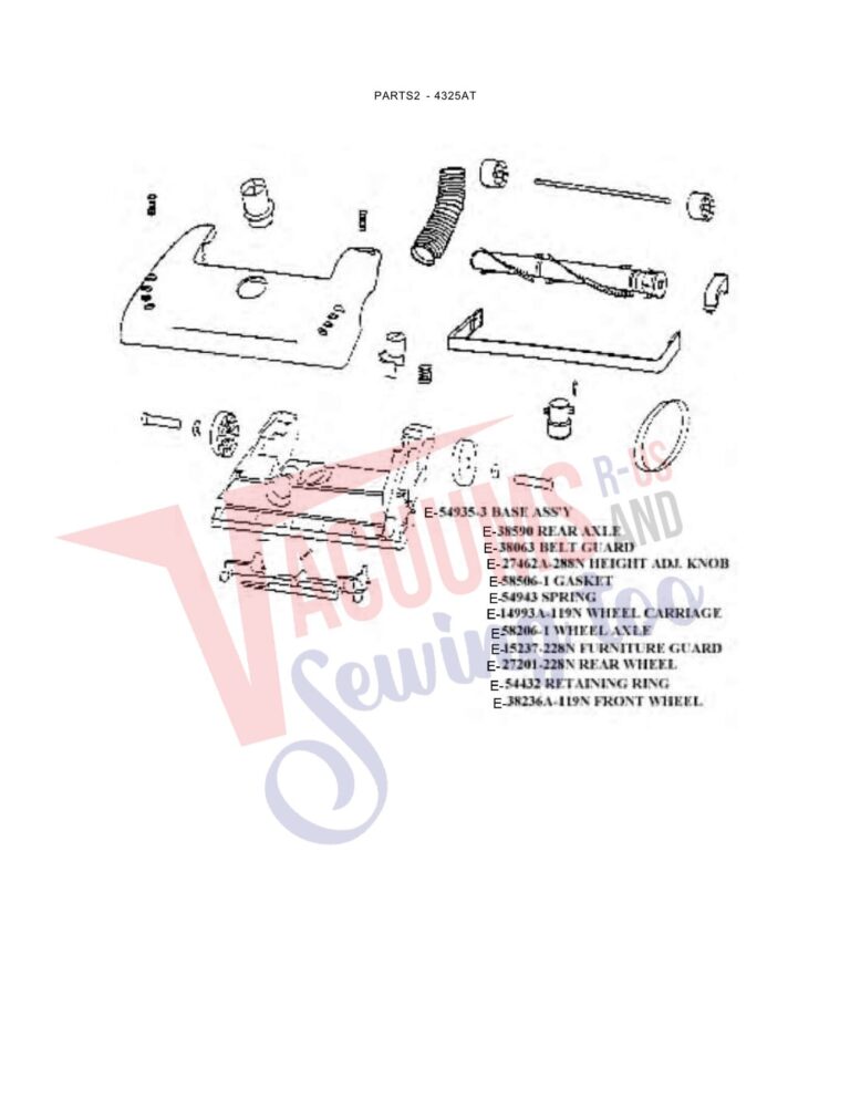 Eureka 4325AT schematic page 2 preview