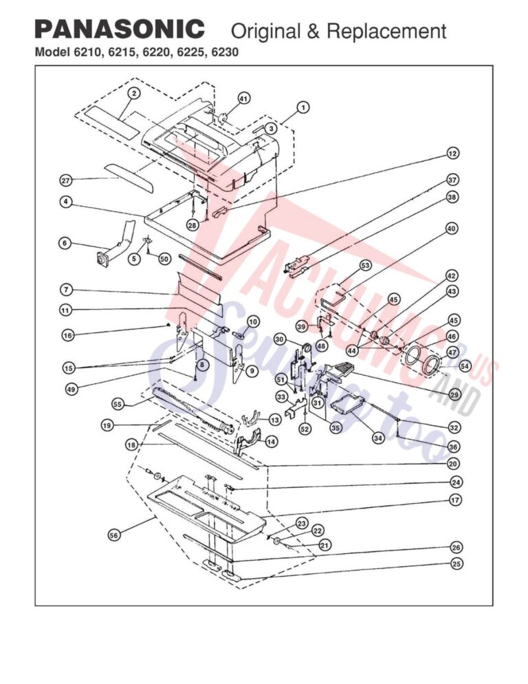 Panasonic 6210 schematic page 1 preview