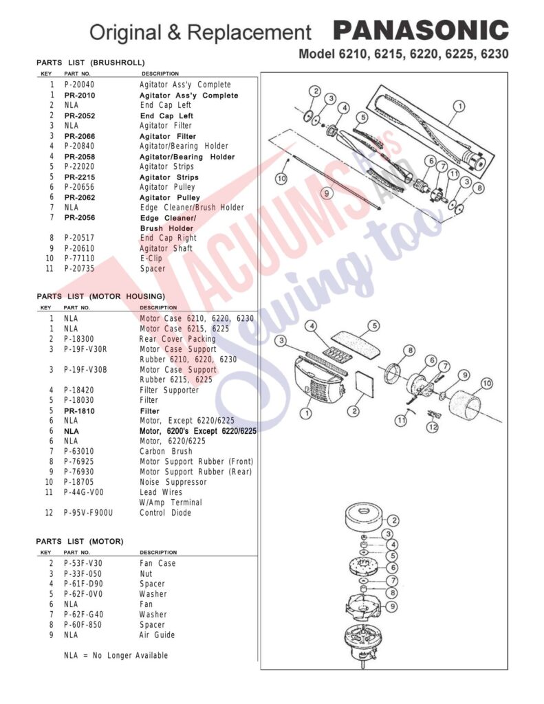 Panasonic 6210 exploded schematic diagram (page 4)