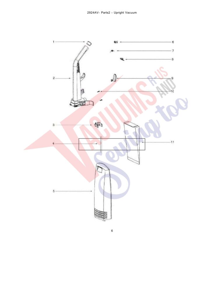 Eureka 2924AV schematic page 2 preview