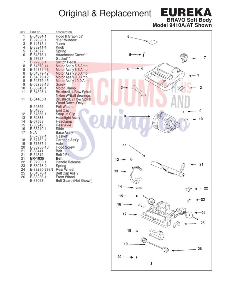 Eureka 9410A schematic page 1 preview
