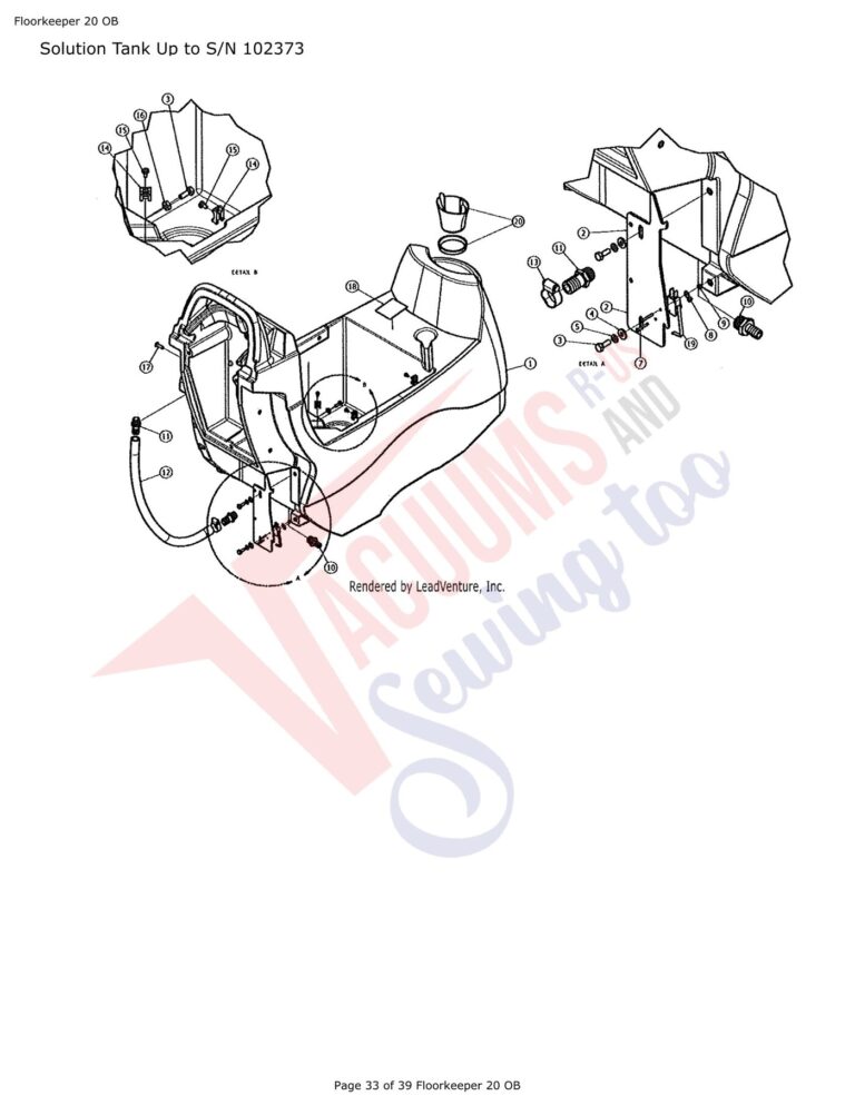 Tornado Floorkeeper 20 schematic page 6 preview