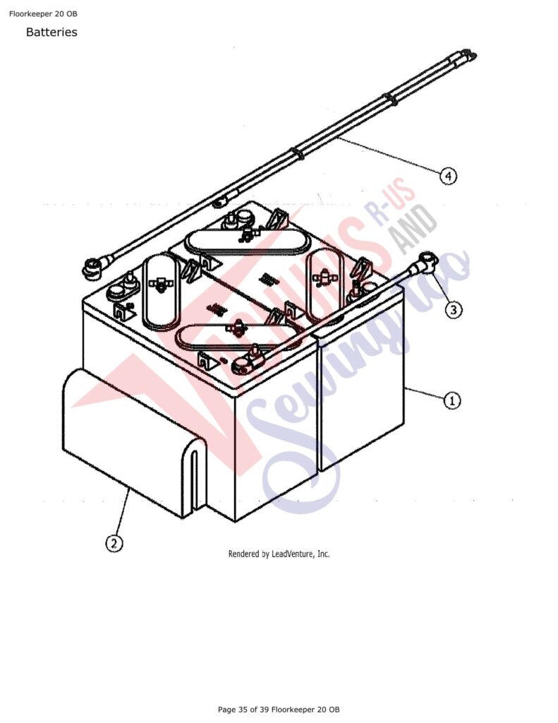 Tornado Floorkeeper 20 exploded schematic diagram (page 7)