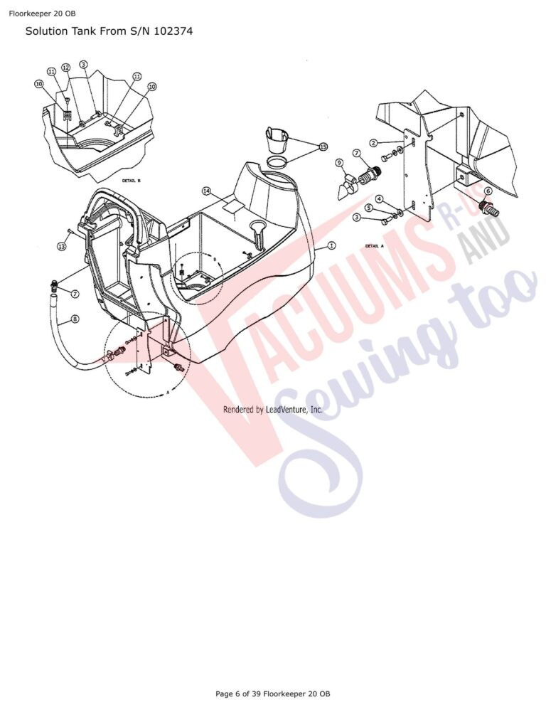 Tornado Floorkeeper 20 schematic page 9 preview
