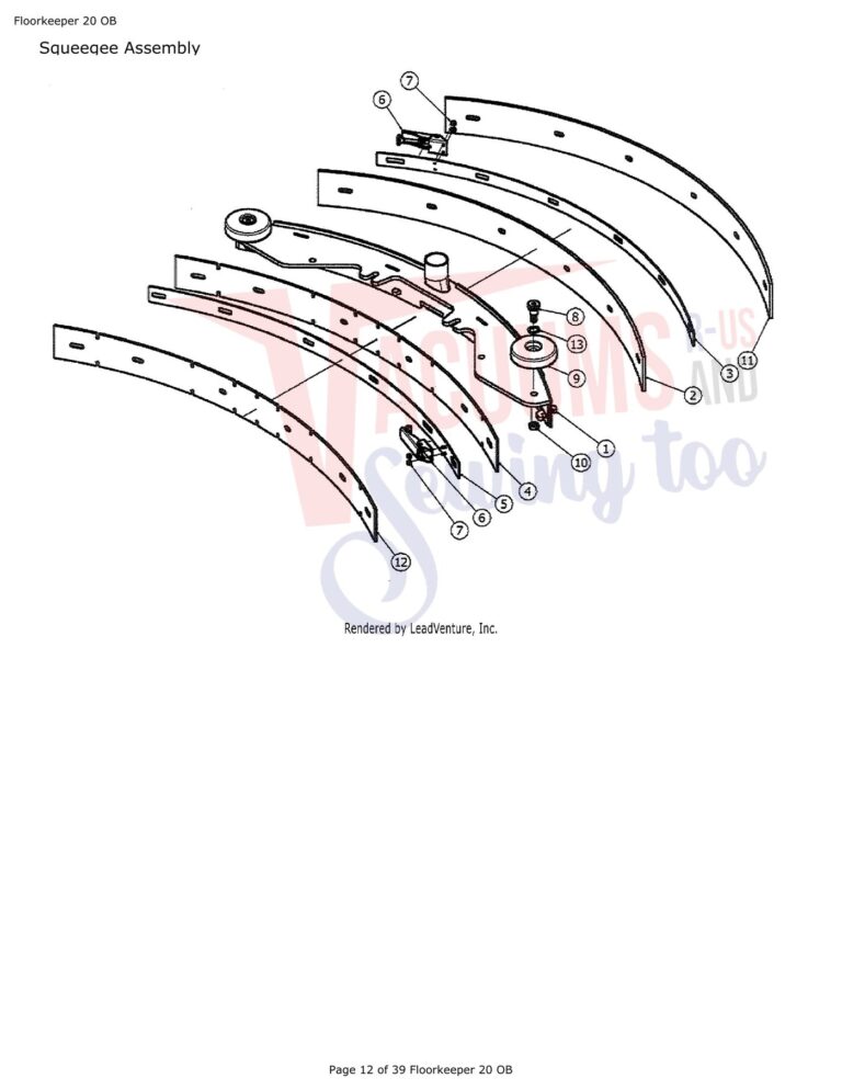 Tornado Floorkeeper 20 schematic page 12 preview