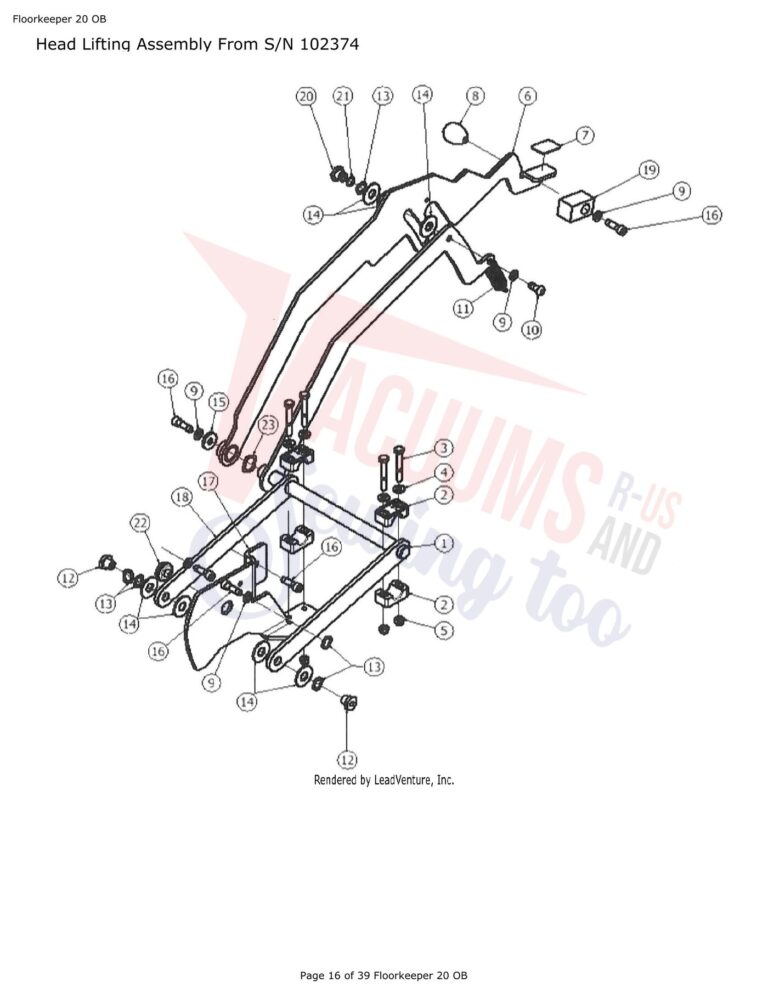 Tornado Floorkeeper 20 schematic page 14 preview