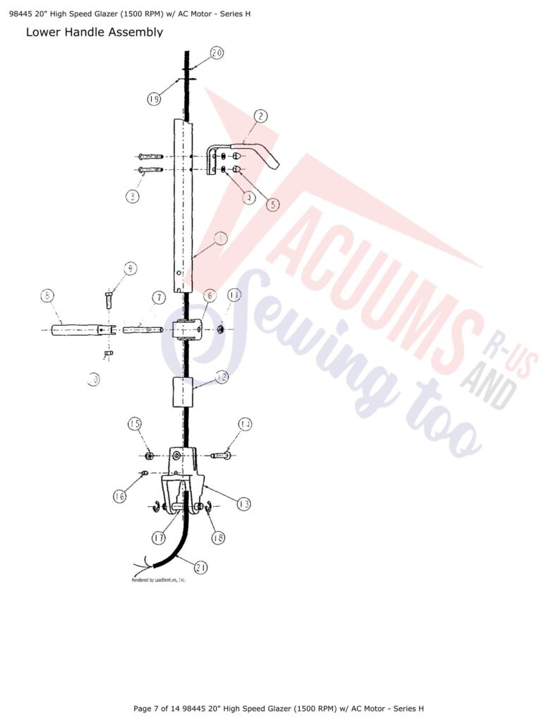 Tornado 98445 exploded schematic diagram (page 2)