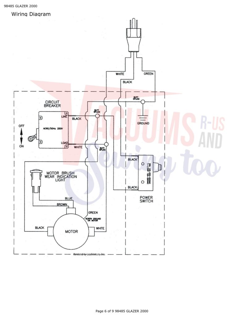 Tornado 98485 exploded schematic diagram (page 2)