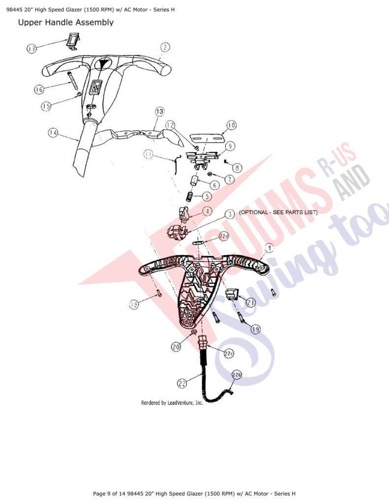 Tornado 98445 exploded schematic diagram (page 3)