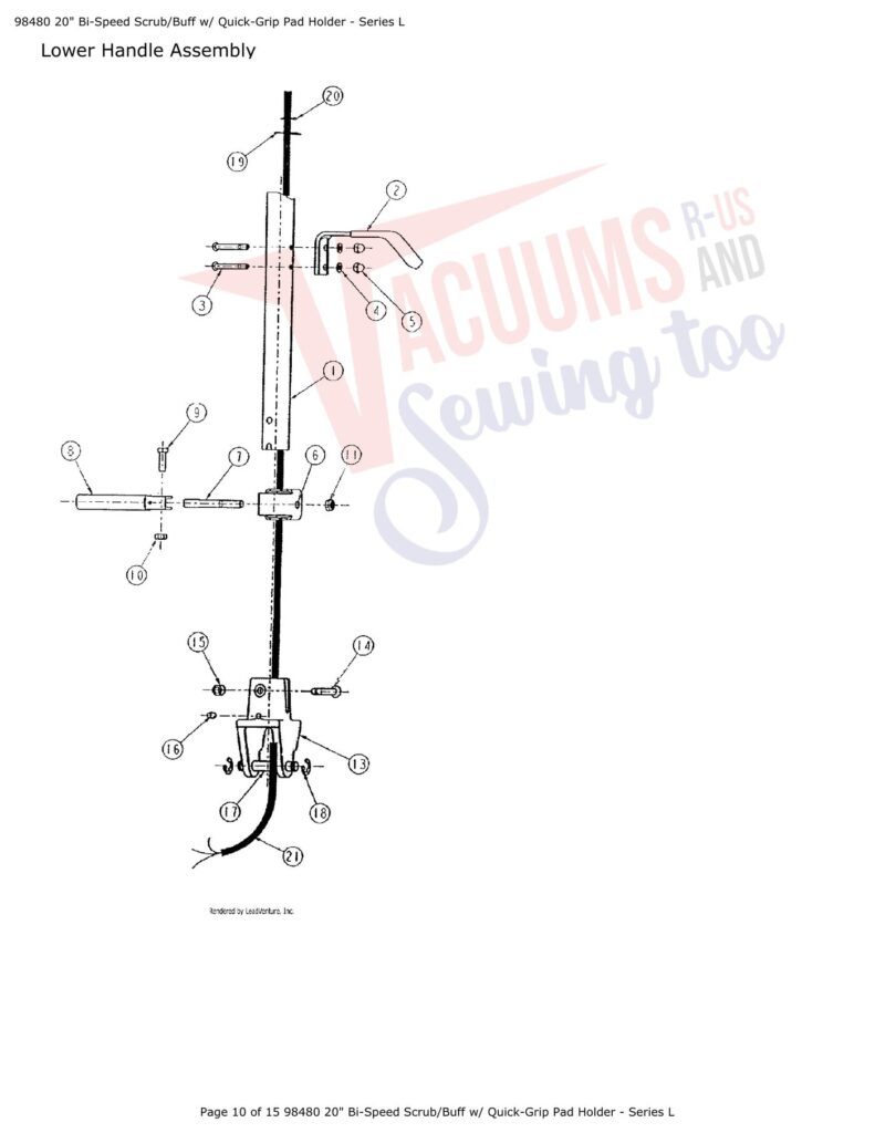 Tornao 98480 exploded schematic diagram (page 3)