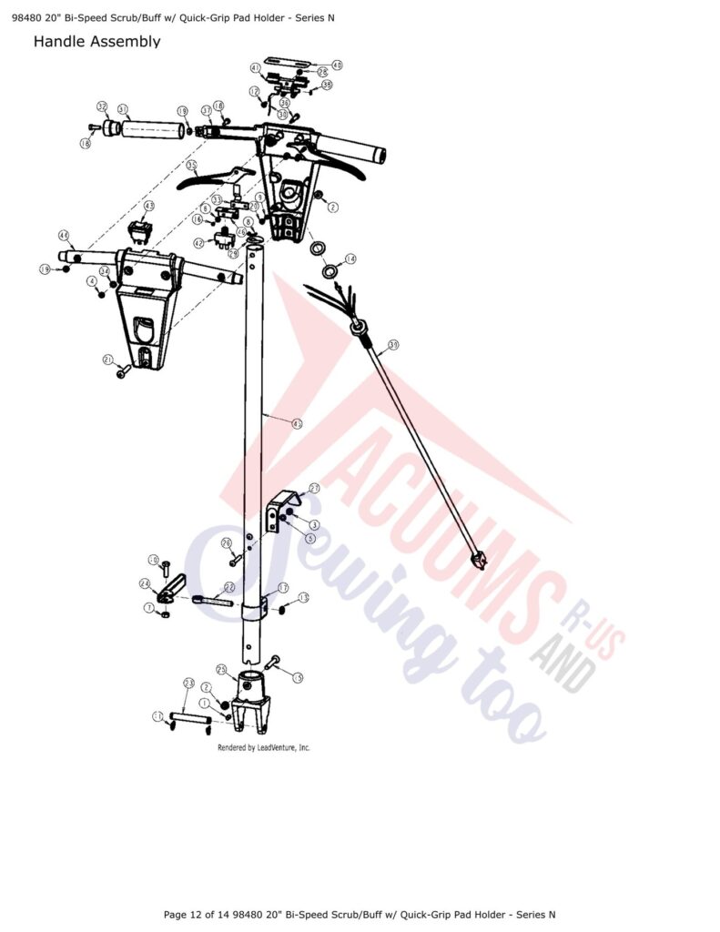 Tornao 98480 exploded schematic diagram (page 3)