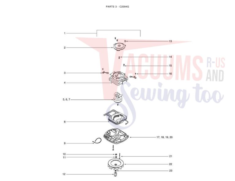 Eureka C2094G schematic page 3 preview
