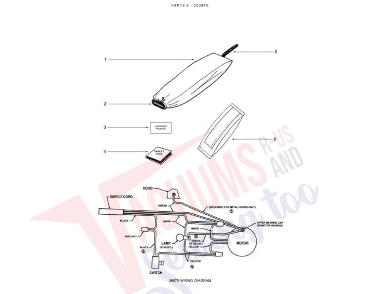 Eureka C2094G schematic page 5 preview