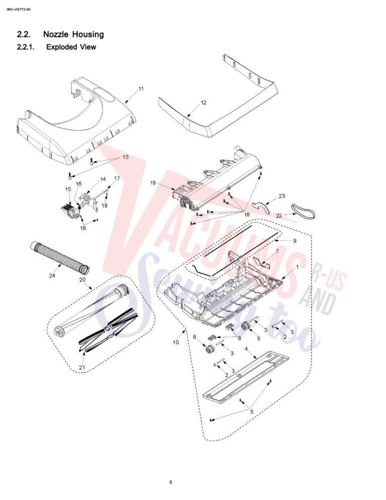 Panasonic MC-UG773 schematic page 2 preview