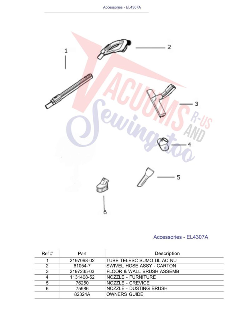Eureka EL012B exploded schematic diagram (page 3)