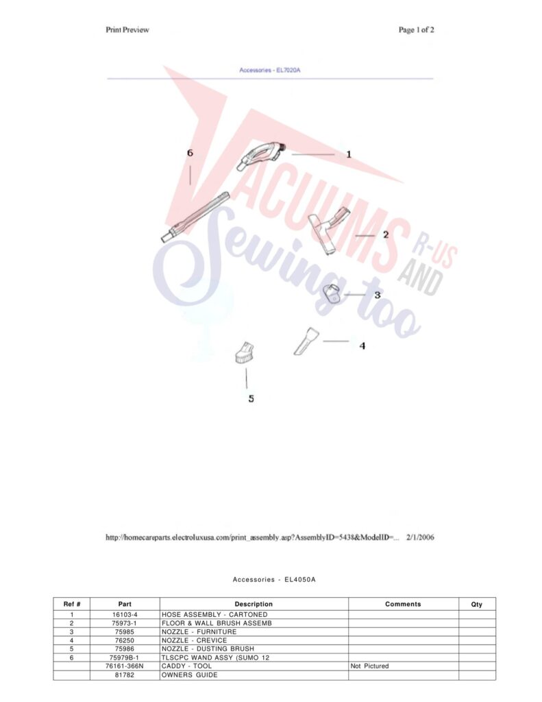 Eureka EL4050A exploded schematic diagram (page 3)