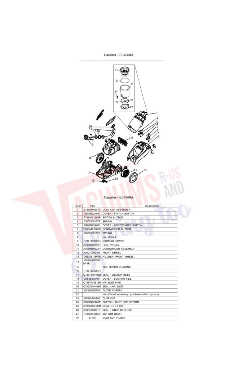 Eureka EL4060A schematic page 1 preview
