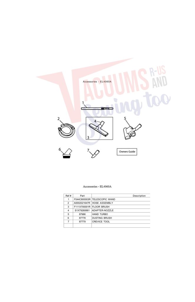 Eureka EL4060A exploded schematic diagram (page 4)