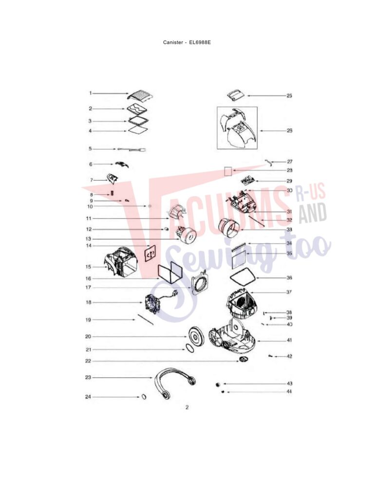Electrolux EL6988E schematic page 1 preview