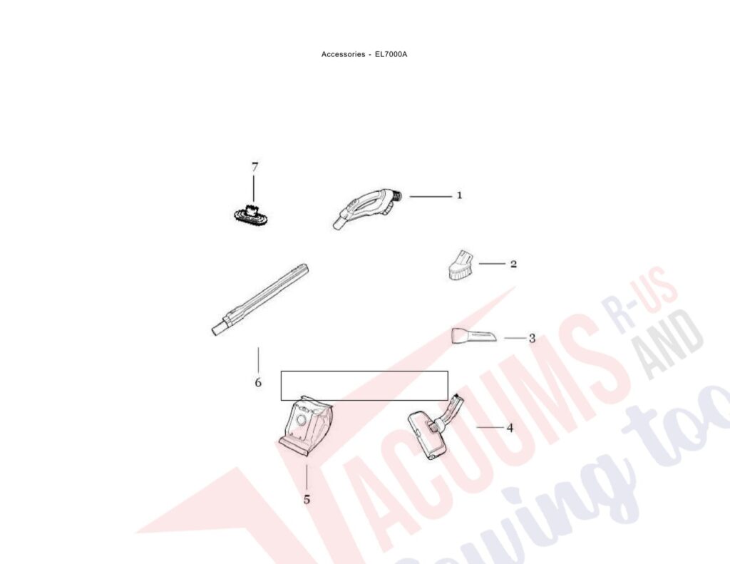 Electrolux EL7000A exploded schematic diagram (page 2)